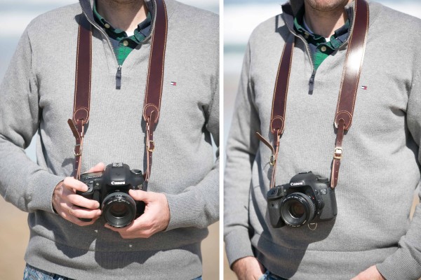 correas en cuero para cámaras fotográficas